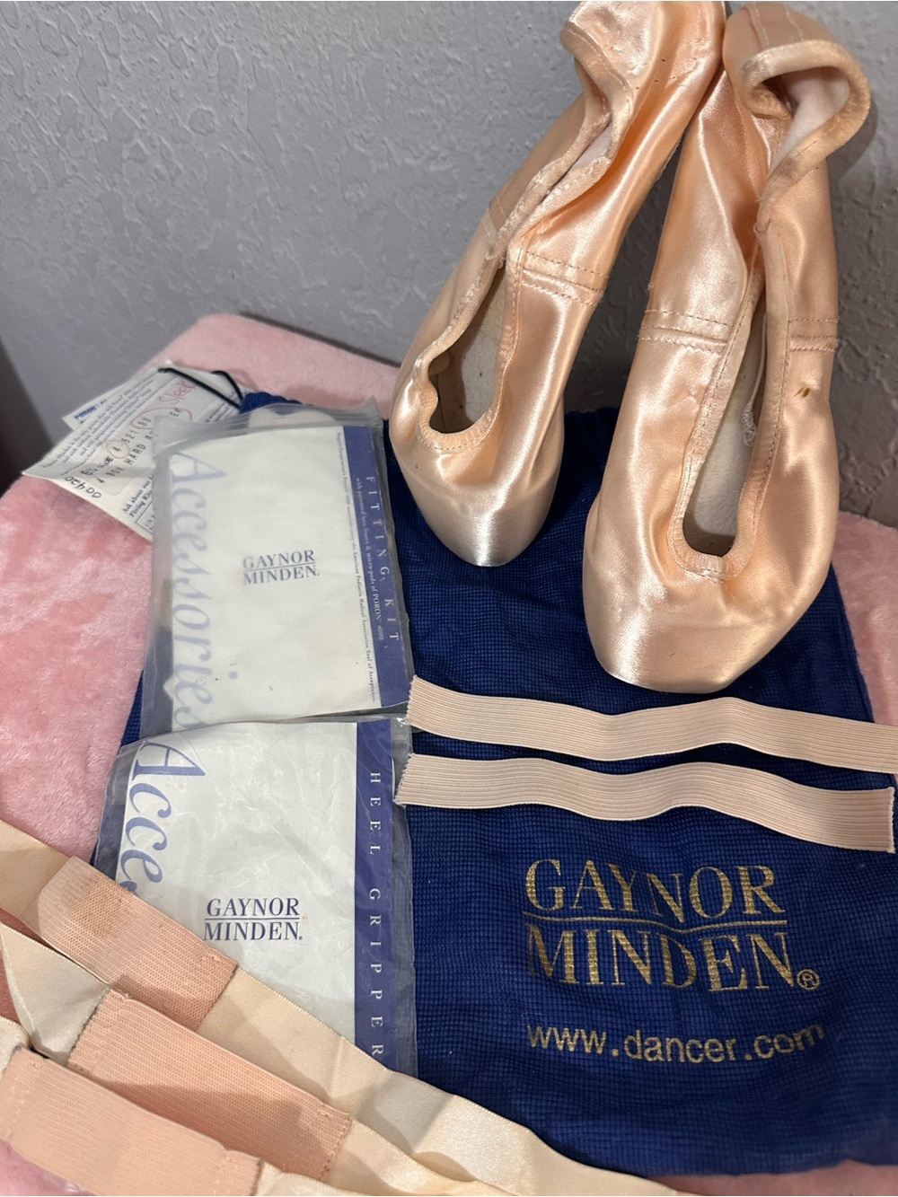 Gaynor Minden Satin Ballet Pointe Shoes